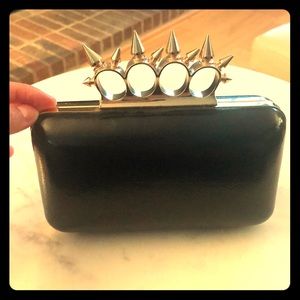 Black and gold clutch